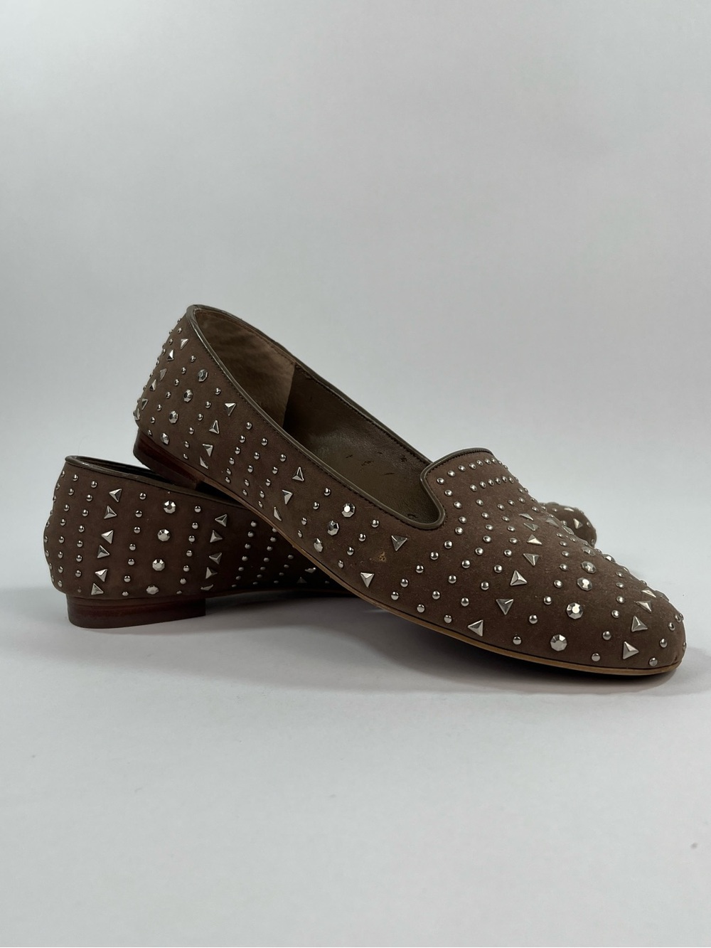 BCBGeneration Studded Suede Loafers